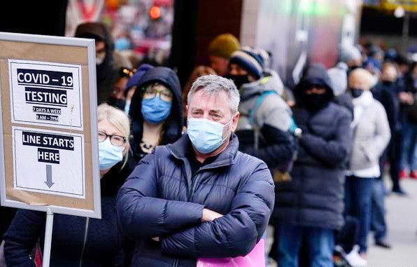 德爾塔浪潮的重新出現，或產生新的有威脅性的變體。圖源：互聯網