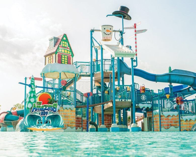 “The Amazing Bay－－奇妙灣”超級水上公園。