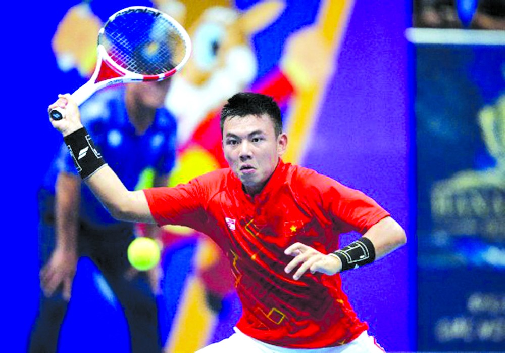 李黃南奪得網球男單金牌。