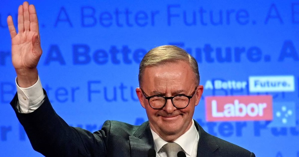 阿爾巴內塞宣誓就任澳洲新總理