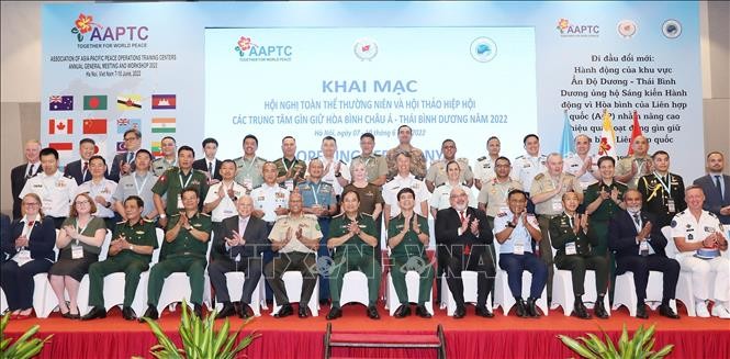 越南主持亞太維和中心全體會議