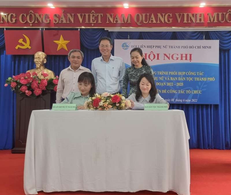 婦聯會與民族處簽署合作備忘錄