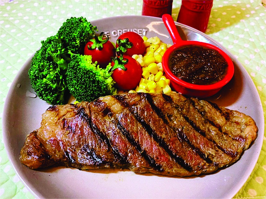 美食菜譜　黑椒煎菲力牛扒