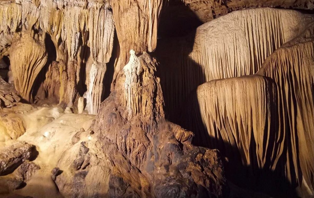 國家級遺跡沈建山洞的美景。
