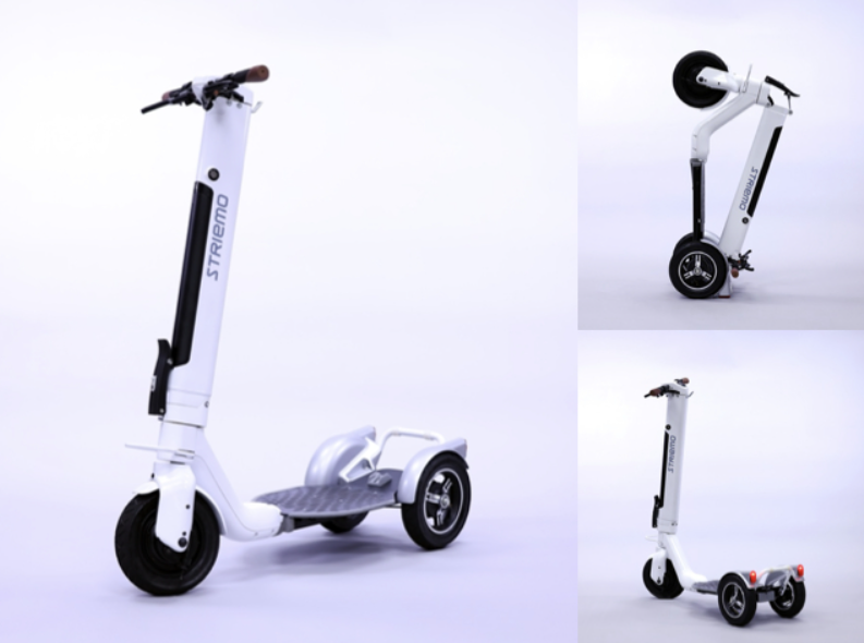 本田三輪電動滑板車最高時速25公里