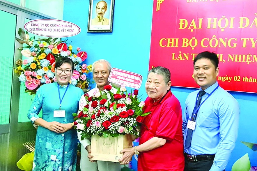 越香集團向黨推薦優秀勞動者