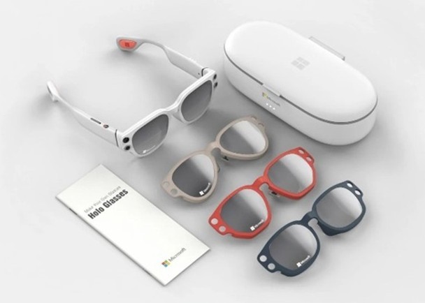 Holo的眼鏡盒具充電能力。