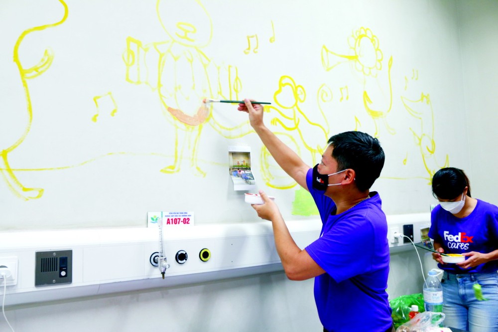 給病童帶來歡樂與健康