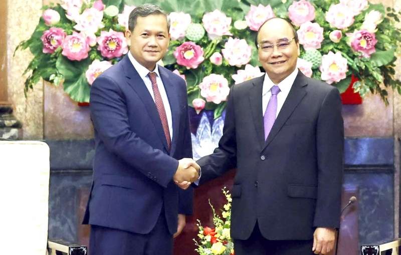 越柬將永遠團結互助