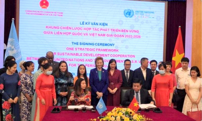 越南與聯合國就可持續發展簽署合作文件