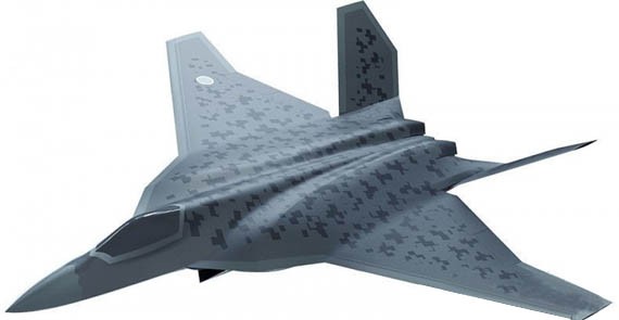 日本下一代戰機的效果圖。