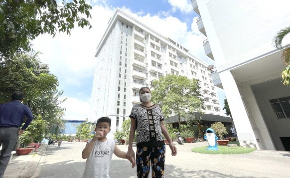 天發工人宿舍的環境潔淨及綠化。