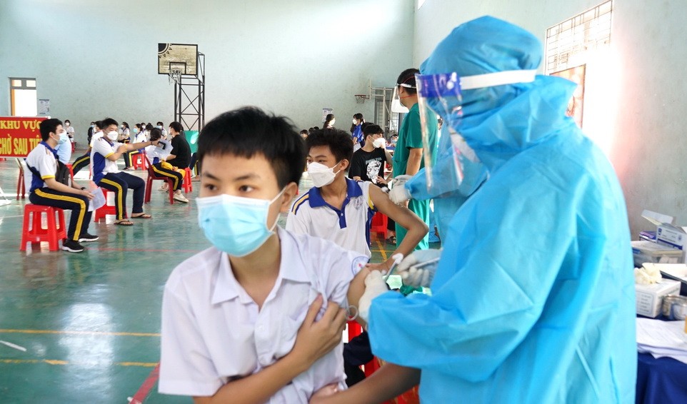 本市兒童的新冠疫苗接種率還偏低。