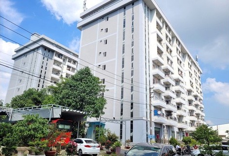 鈴中二出口加工區工人宿舍（一期工程）已投入使用近十年，為穩定勞工生活作出積極貢獻。