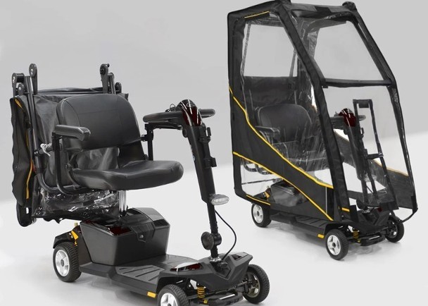 電動滑板車摺疊式頂篷