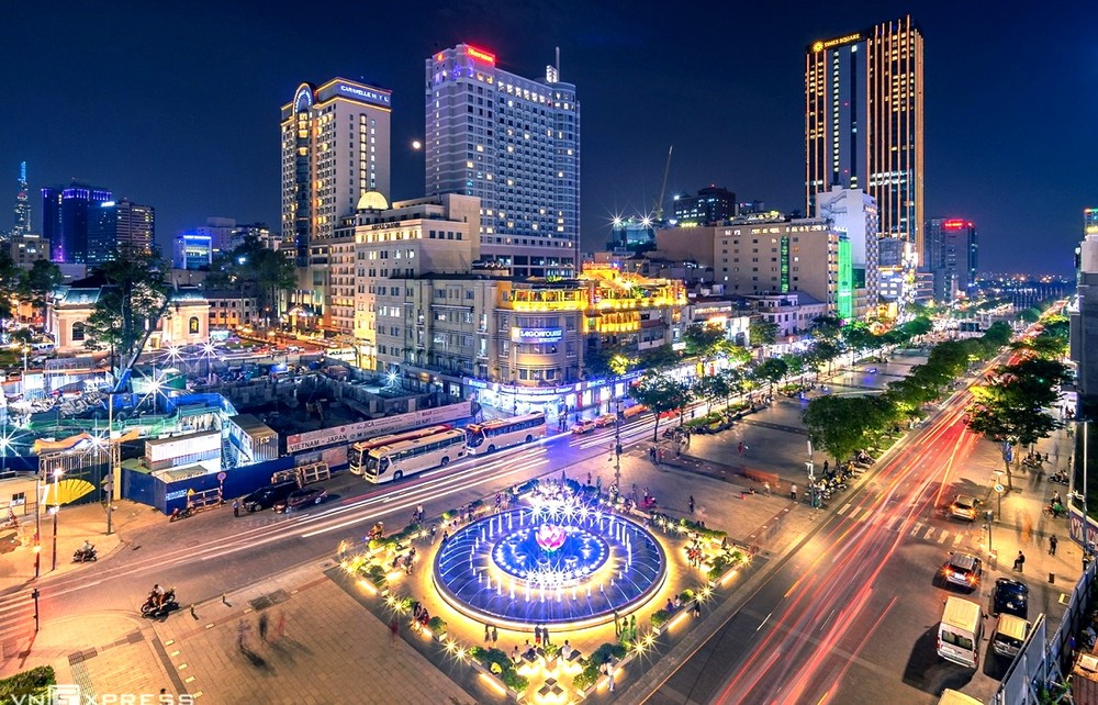 市中心區一隅。