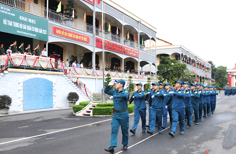 2022 年機動民兵中隊操練賽開幕