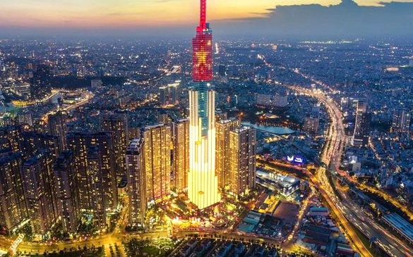 本市市容隨著經濟迅速發展而煥然一新。