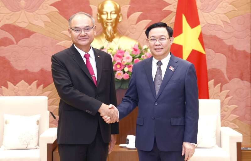 國會主席接見泰國參議院第一副議長