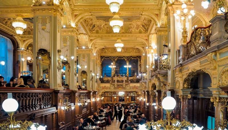 匈牙利紐約咖啡館:全世界最美的咖啡館 ảnh 1