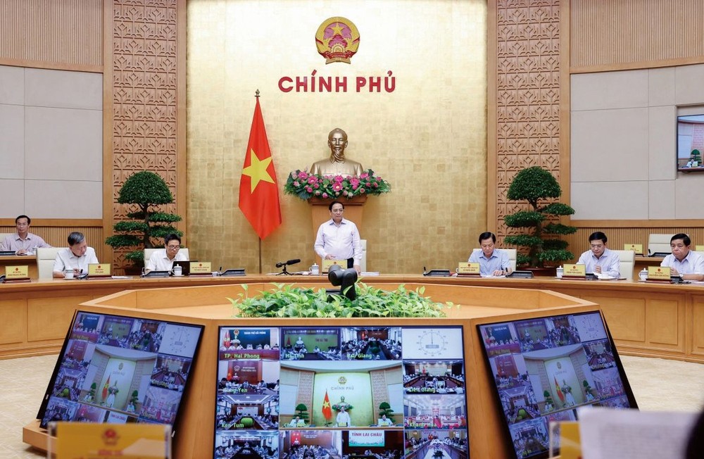 政府總理范明政主持會議。