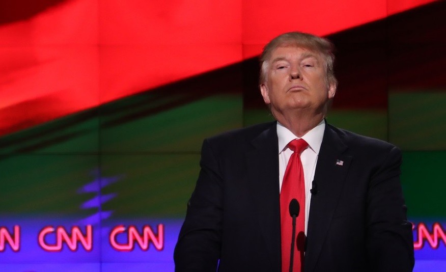 當地時間3日，美國前總統特朗普對美國有線電視新聞網(CNN)提起訴訟。（圖：路透社）