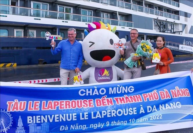 峴港迎來首艘國際郵輪