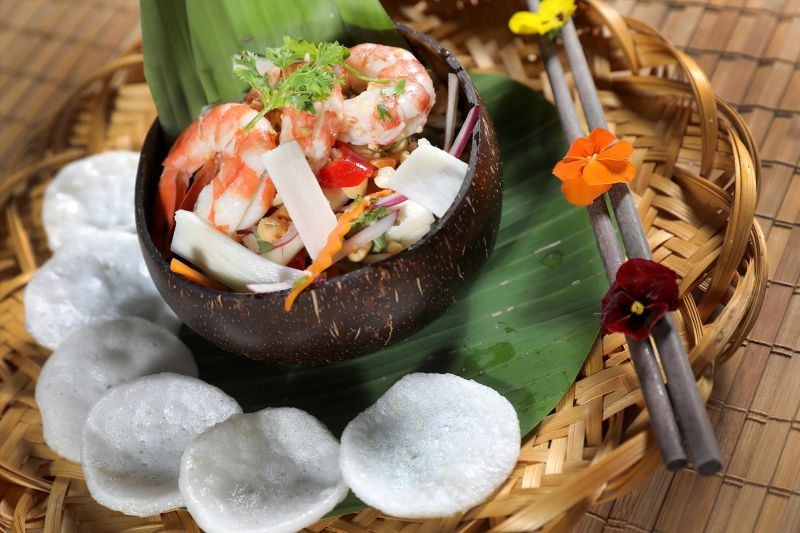 南部西區椰樹梢芯沙拉