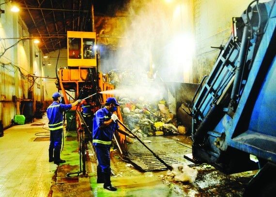 本市都市環境一成員有限責任公司的生活垃圾處理場。