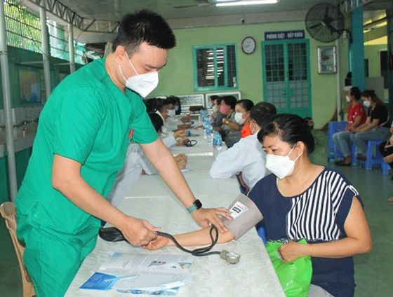 第十郡勞工獲得免費做體檢。