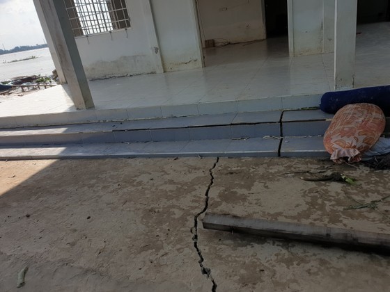 永隆公佈古羶河岸坍塌緊急情況