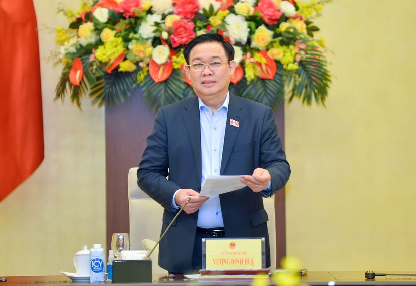国会主席王廷惠。