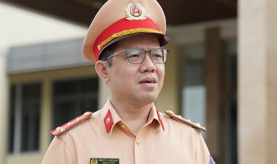 公安部交警局交通安全宣传与事故调查处理指引科科长阮光日。