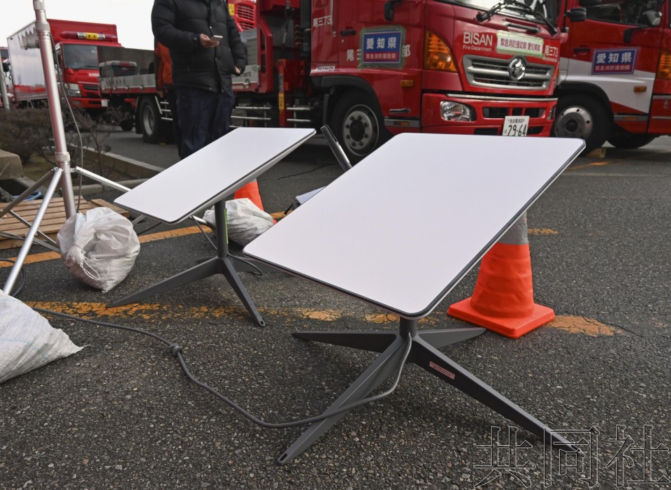 能登半岛地震灾区用上 "星链" 服务