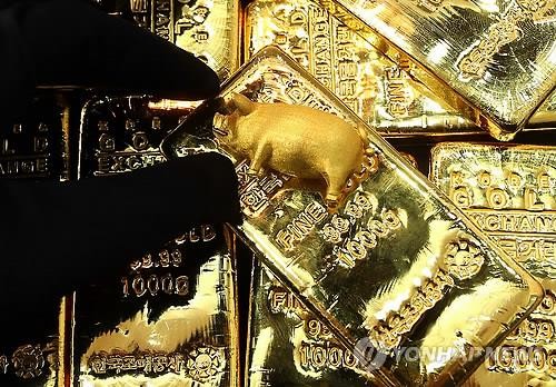 韩央行近十年黄金储备维持不变