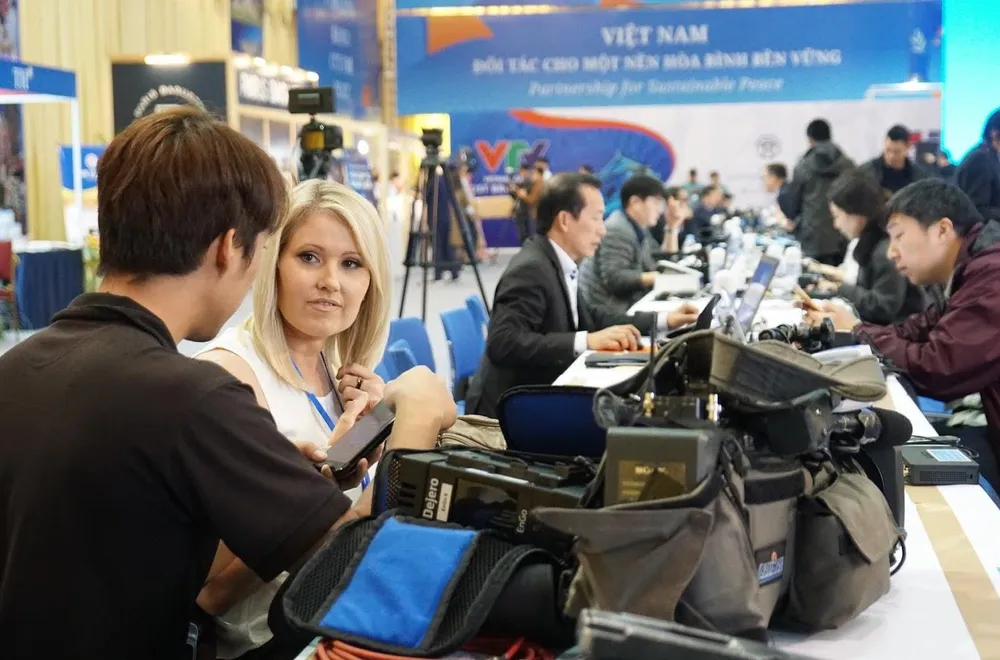 Điều gì đang diễn ra ở Trung tâm Báo chí quốc tế? ảnh 5