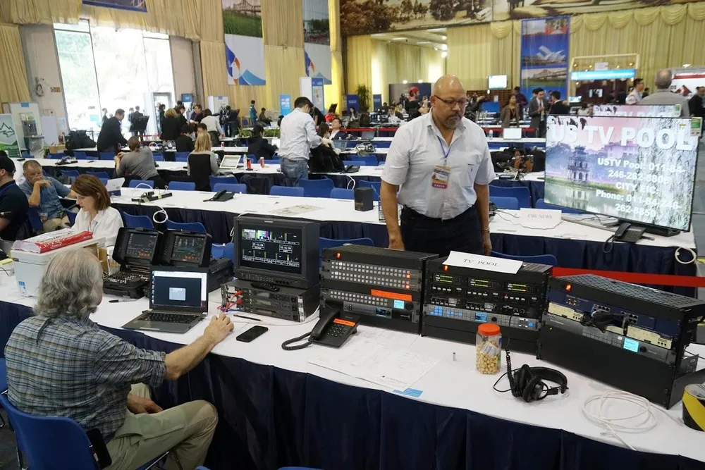 Điều gì đang diễn ra ở Trung tâm Báo chí quốc tế? ảnh 9