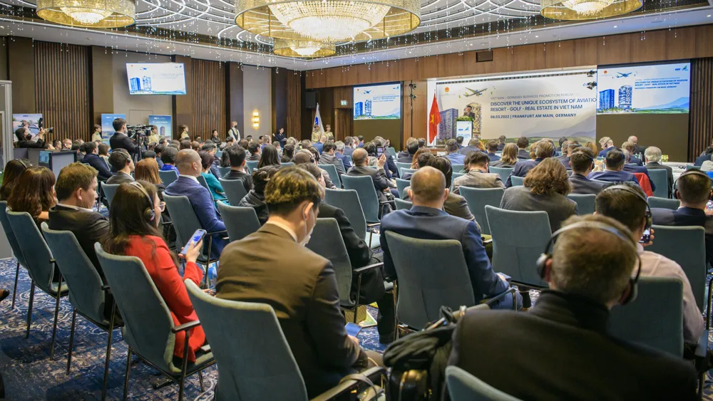 Sự kiện thu hút gần 300 lãnh đạo cấp cao, nhà đầu tư, tổ chức tài chính, quỹ đầu tư và doanh nghiệp, cơ quan báo chí, truyền thông từ Đức, Việt Nam và thế giới