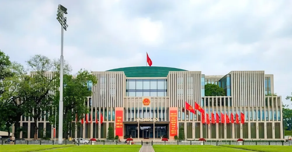 Nhà Quốc hội, nơi sẽ diễn ra kỳ họp thứ 10, Quốc hội khóa XV tới đây