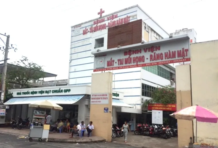 Bệnh viện Mắt-Tai mũi họng-Răng hàm mặt An Giang. Ảnh: ĐÔNG XUYÊN