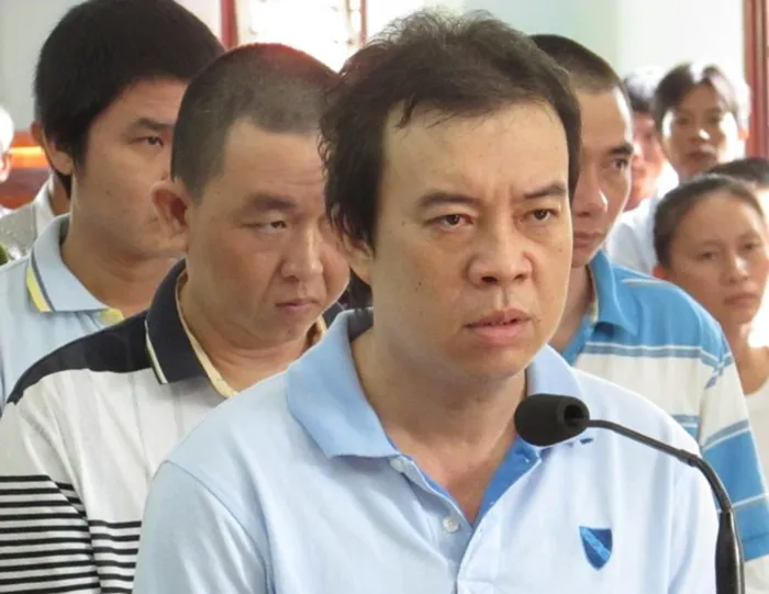 Bị cáo Đoàn Vũ Duy tại phiên tòa. Ảnh: LÊ PHƯƠNG