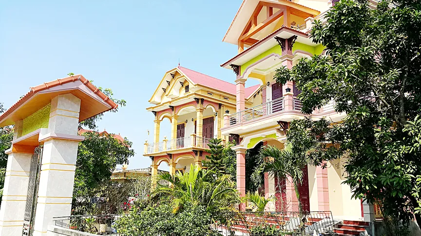 Biệt phủ hoành tráng của ngư dân ở Đồng Hới (tỉnh Quảng Bình)