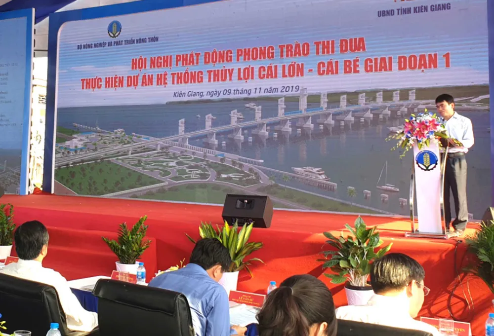  Sẵn sàng cho Dự án thủy lợi Cái Lớn - Cái Bé ảnh 2