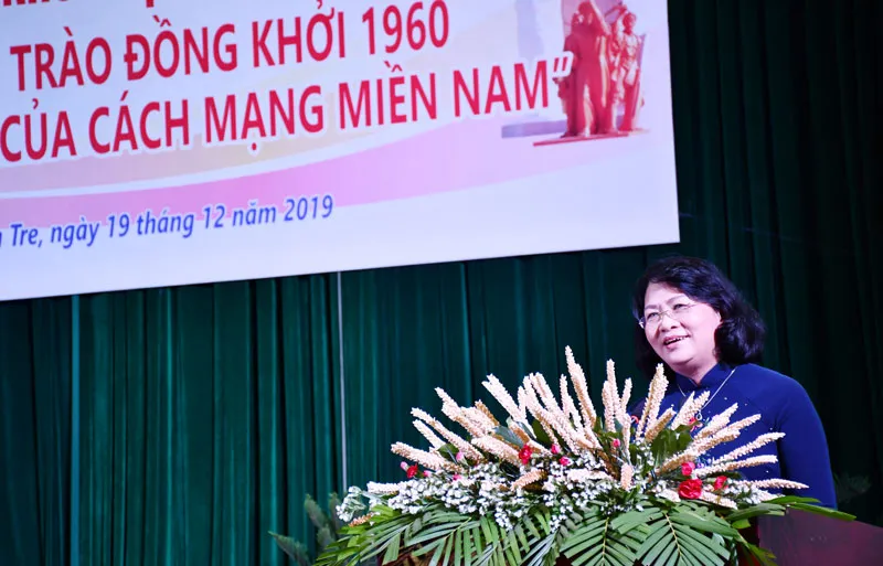 Hội thảo khoa học cấp quốc gia “Phong trào Đồng khởi 1960 - Bước ngoặt của cách mạng miền Nam” ảnh 2