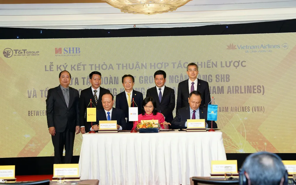 Vietnam Airlines ký hợp tác chiến lược với Tập đoàn T&T Group ảnh 1