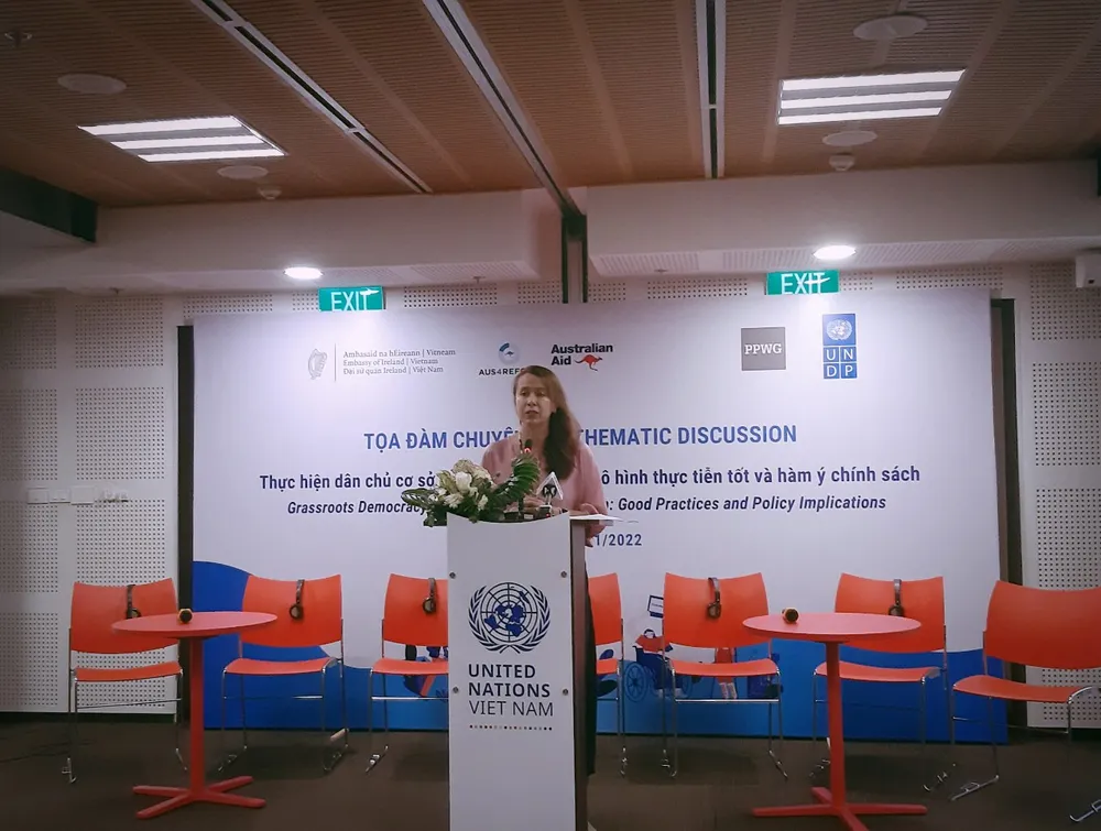 Nhiều ý kiến đóng góp cho dự thảo Luật Thực hiện dân chủ ở cơ sở ảnh 1