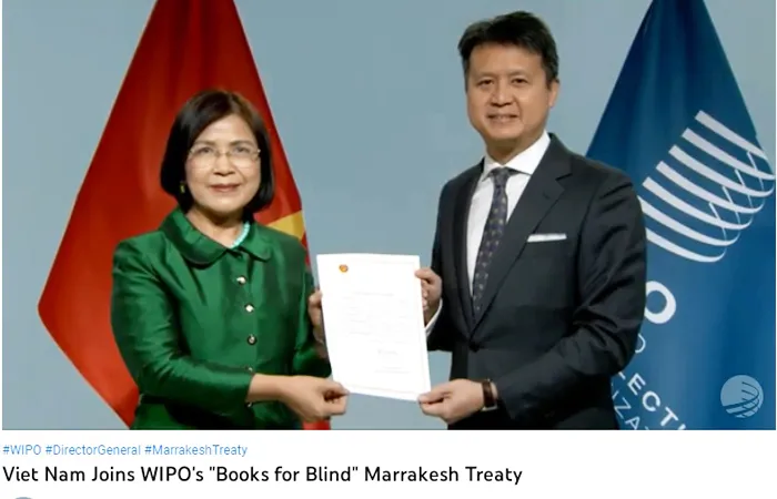 Việt Nam chính thức gia nhập Hiệp ước Marrakesh ảnh 1