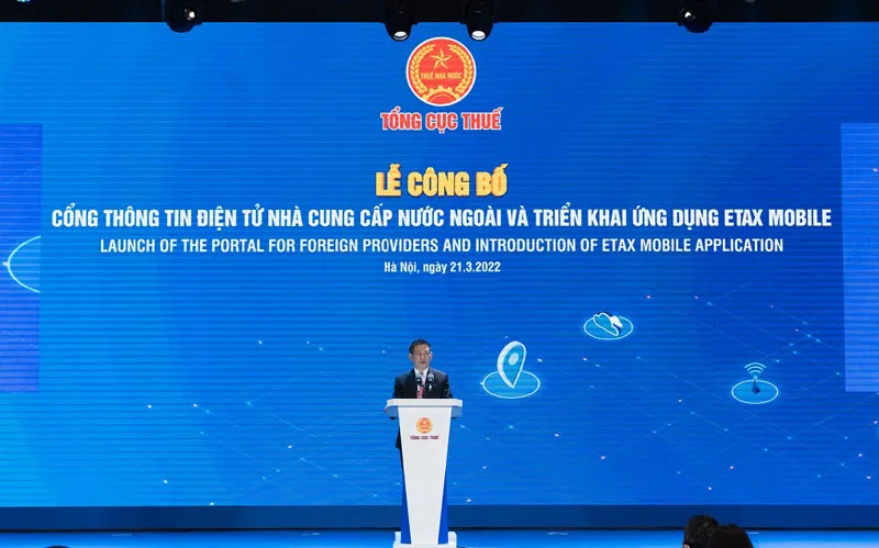 Với việc trở thành 1 trong 4 nước đi đầu khu vực ASEAN triển khai áp dụng thu thuế đối với các nhà cung cấp nước ngoài (NCCNN) thông qua Cổng thông tin điện tử trực tuyến (TTĐT), Việt Nam đã khẳng định chủ quyền thu thuế đối với các hoạt động kinh doanh thương mại điện tử (TMĐT), kinh doanh trên nền tảng số Với việc trở thành 1 trong 4 nước đi đầu khu vực ASEAN triển khai áp dụng thu thuế đối với các nhà cung cấp nước ngoài (NCCNN) thông qua Cổng thông tin điện tử trực tuyến (TTĐT), Việt Nam đã khẳng định chủ quyền thu thuế đối với các hoạt động kinh doanh thương mại điện tử (TMĐT), kinh doanh trên nền tảng số