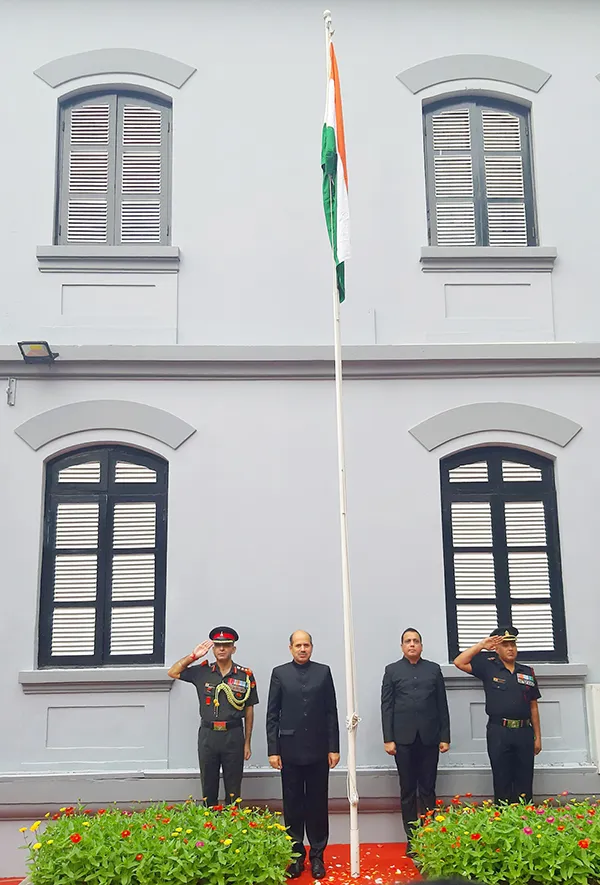 Lễ thượng cờ nhân kỷ niệm ngày Quốc khánh Cộng hòa Ấn Độ (15-8) Lễ thượng cờ nhân kỷ niệm ngày Quốc khánh Cộng hòa Ấn Độ (15-8)