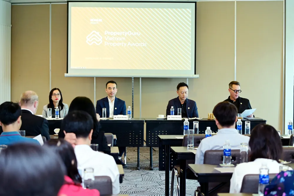 Họp báo khởi động giải thưởng BĐS Việt Nam PropertyGuru Award diễn ra vào tháng 4-2025